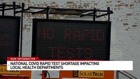 why is it so hard to get tested|rapid testing shortage.